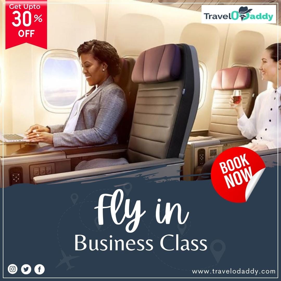 Premium Business Class Flight