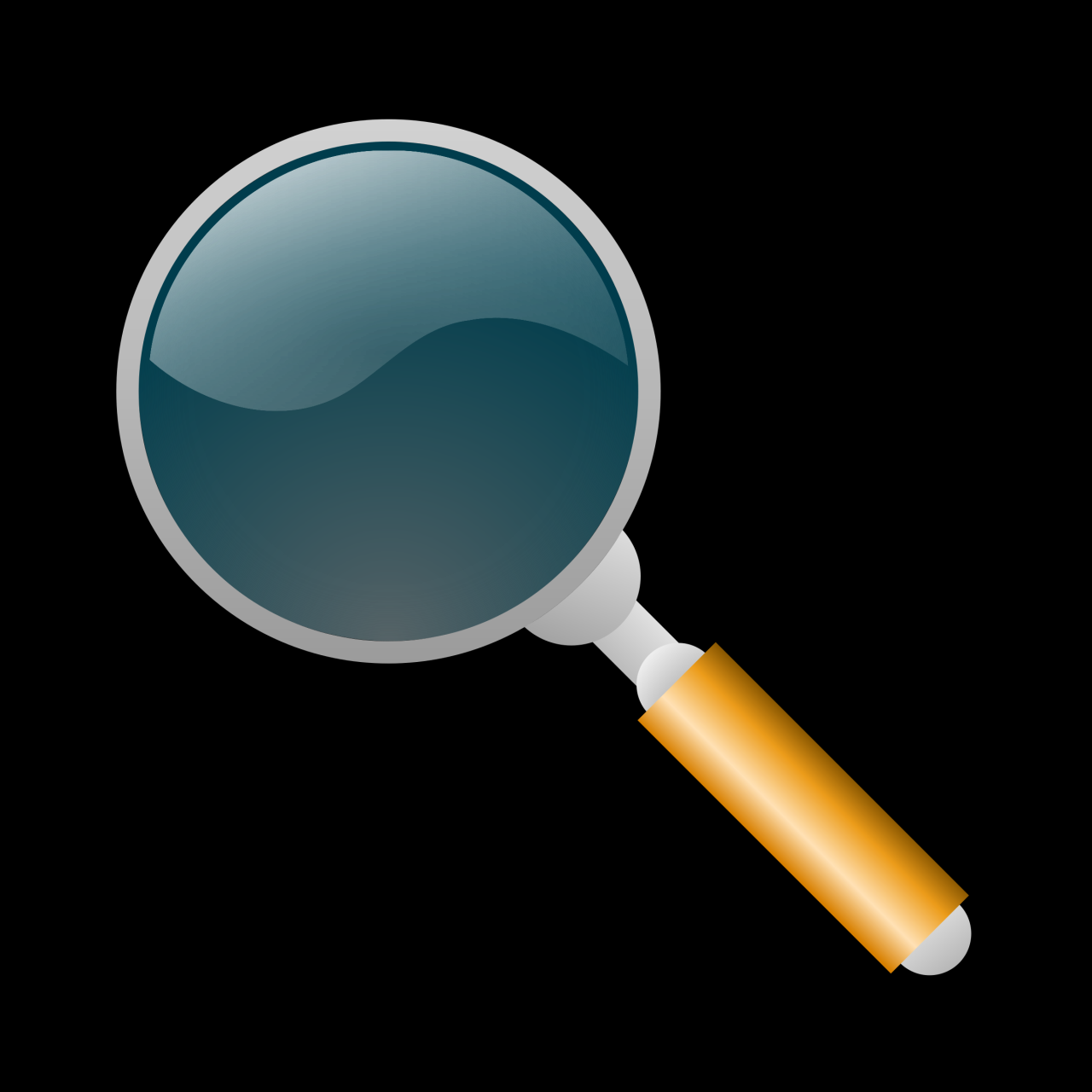 Clipart - Magnifying Glass Where to Find Scholarships for Free